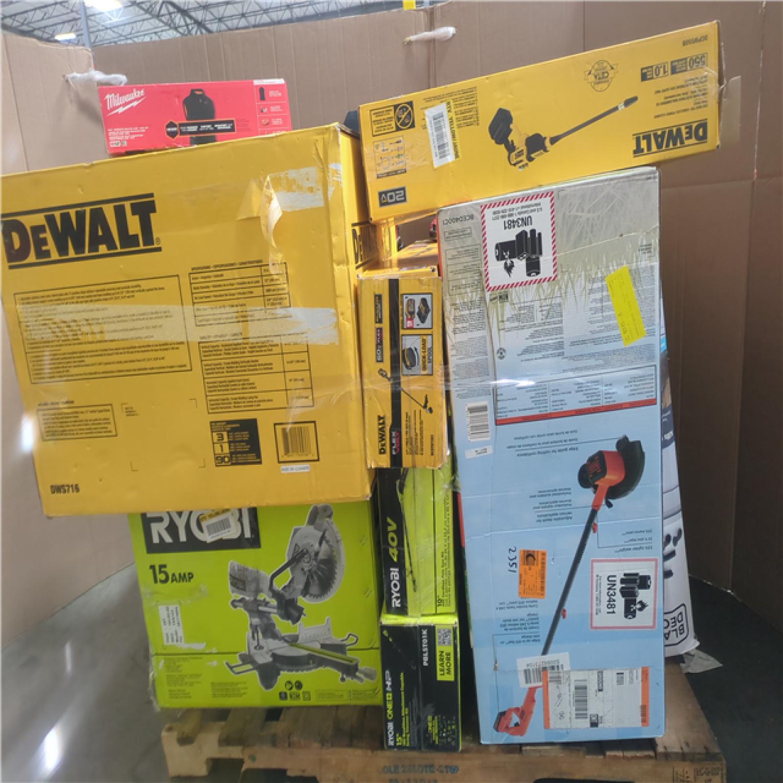 CALIFORNIA AS-IS TOOL PALLET