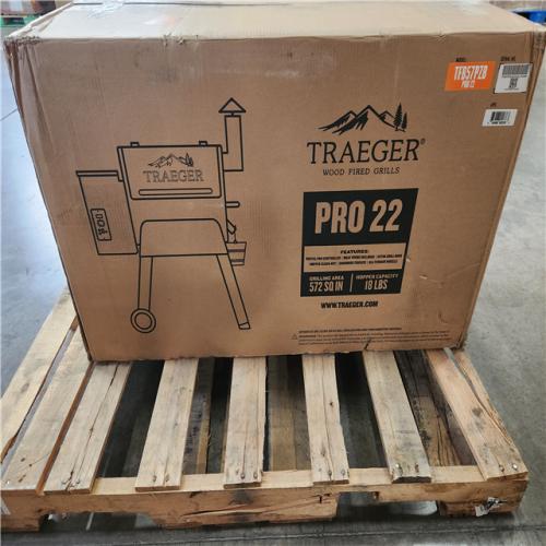 Phoenix LIKE NEW Traeger Pro Series 22-Pellet Grill and Smoker in Bronze