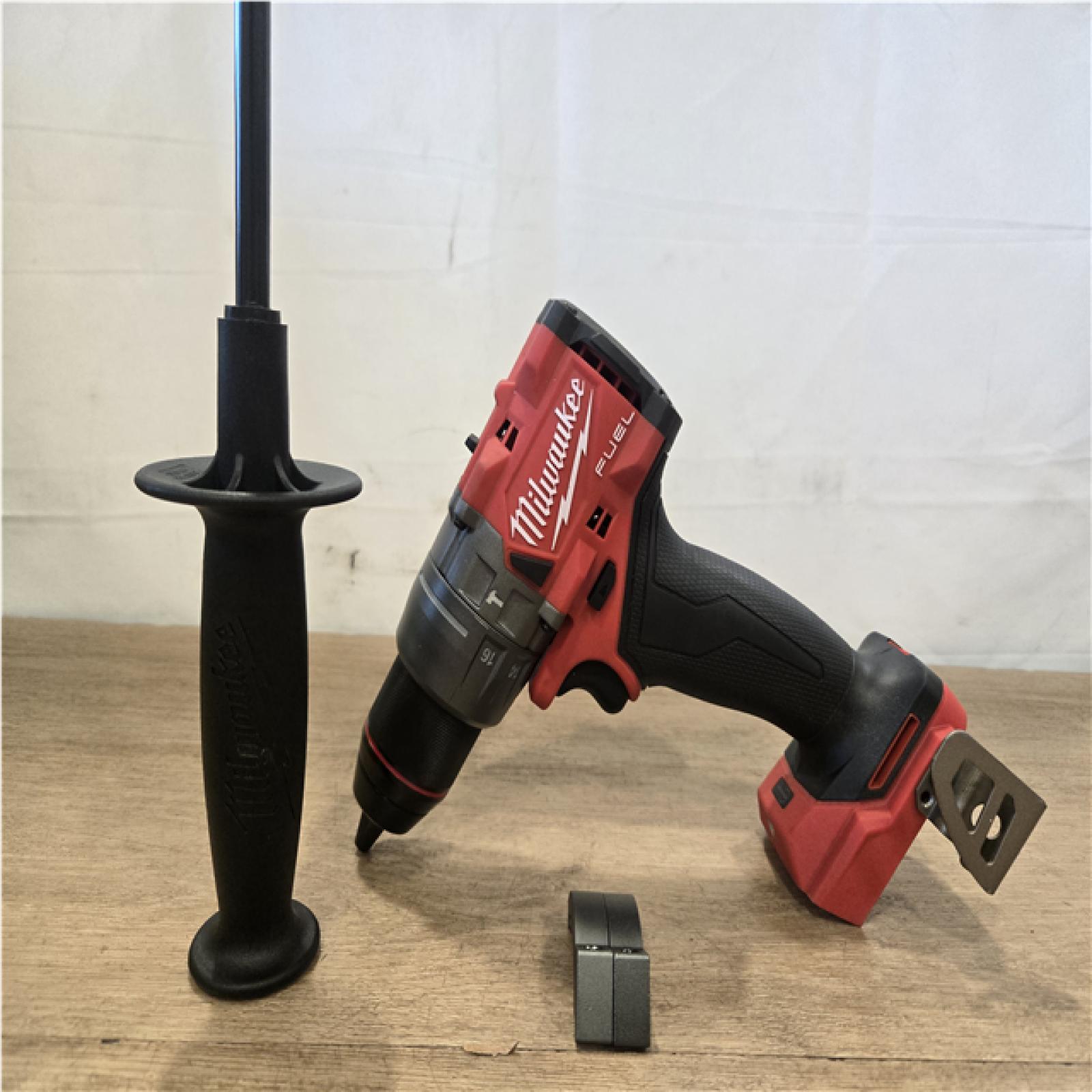 AS-IS Milwaukee FUEL 18V Lithium-Ion Brushless Cordless 1/2 in. Hammer Drill/Driver (Tool-Only)
