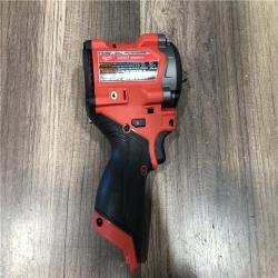 AS-IS Milwaukee FUEL 12V Lithium-Ion Brushless Cordless Stubby 3/8 in. Impact Wrench (Tool-Only)