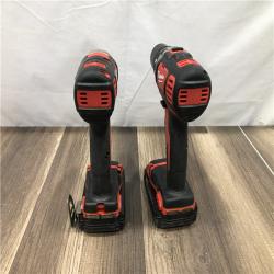 AS-IS Milwaukee 18V Lithium-Ion Cordless Drill Driver/Impact Driver Combo Kit