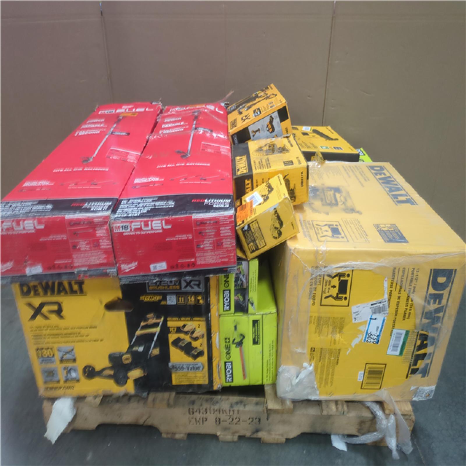 CALIFORNIA AS-IS TOOL PALLET