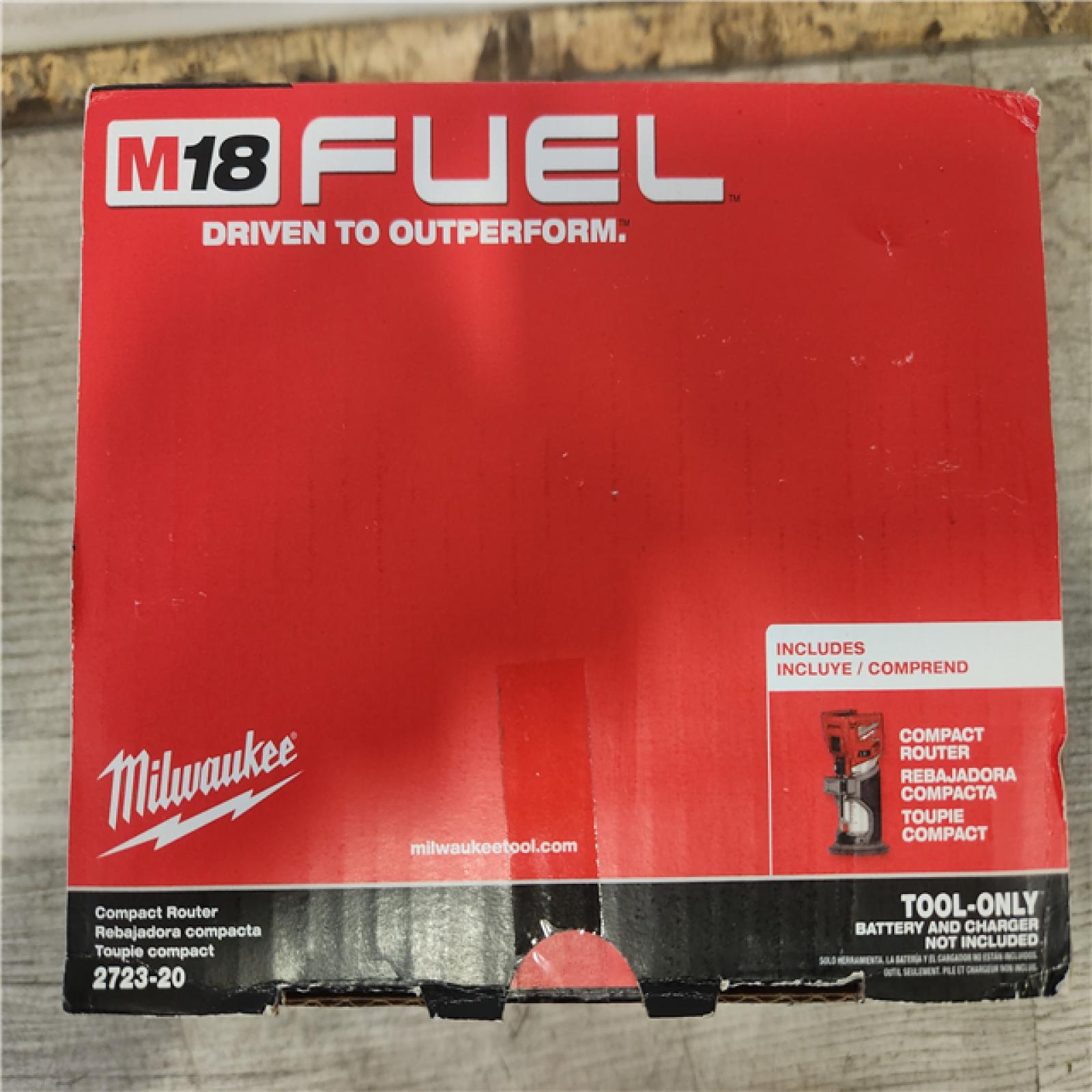 Phoenix Milwaukee M18 FUEL 18V Lithium-Ion Brushless Cordless Compact Router (Tool-Only) (SEALED)