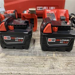 AS-IS Milwaukee FUEL 18V Lithium-Ion Brushless Cordless Hammer Drill and Impact Driver Combo Kit