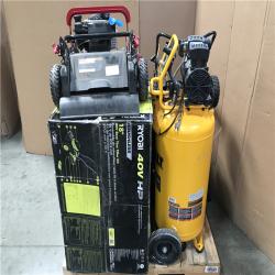 CALIFORNIA AS-IS OUTDOOR POWER EQUIPMENT