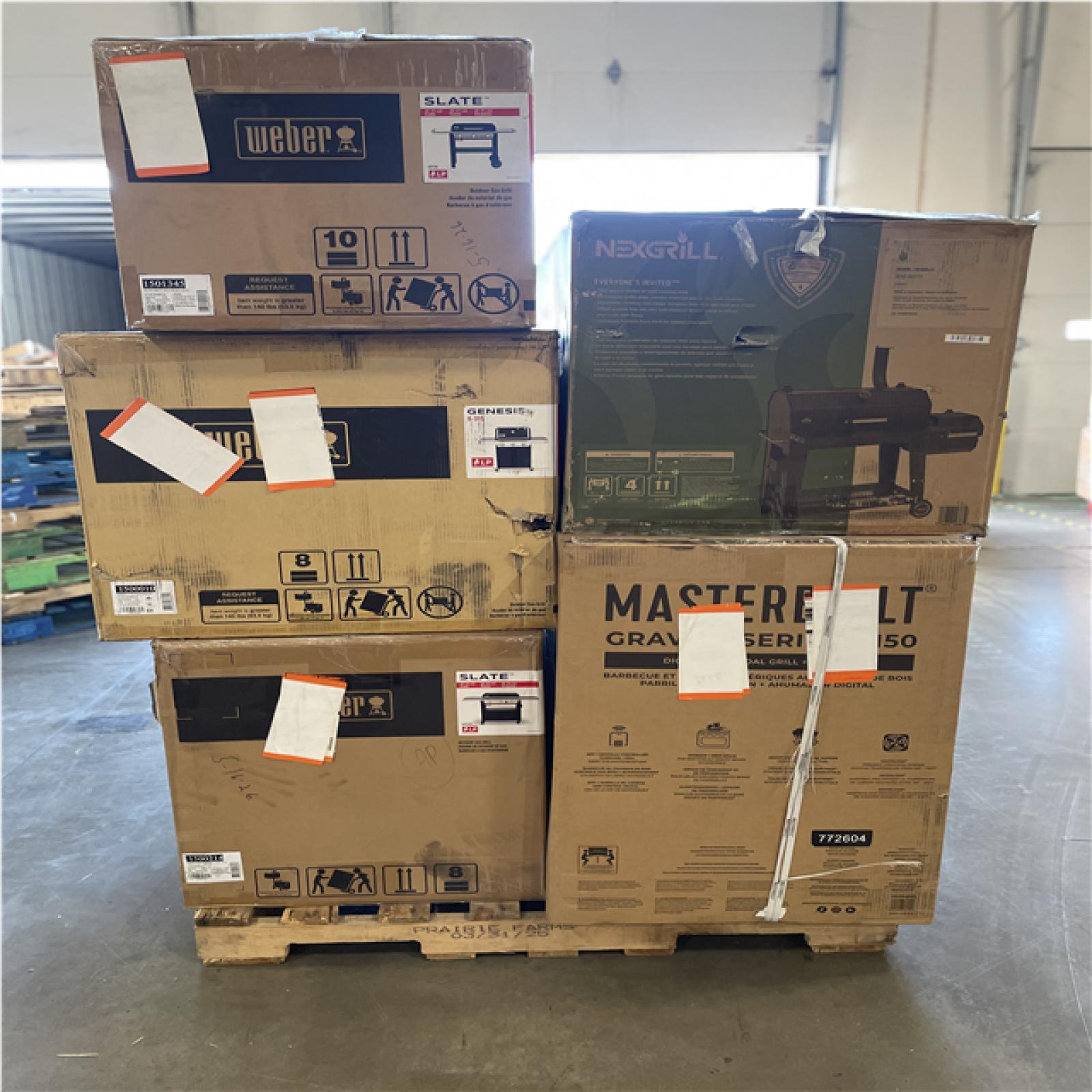 DALLAS LOCATION- AS-IS ASSORTED GRILL PALLET
