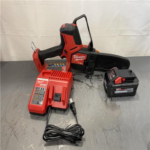 AS-IS - Milwaukee M18 FUEL 8 in. 18V Lithium-Ion Brushless HATCHET Pruning Saw Kit