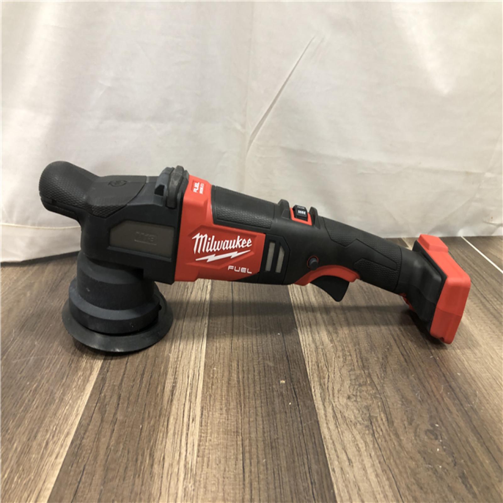 AS-IS Milwaukee FUEL18V Lithium-Ion Brushless Cordless 15MM DA Polisher (Tool-Only)