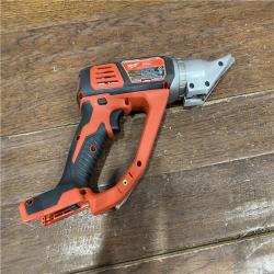 AS-IS Milwaukee M18 18-volt Lithium-ion Cordless 18-gauge Double Cut Metal Shear  Bare Tool