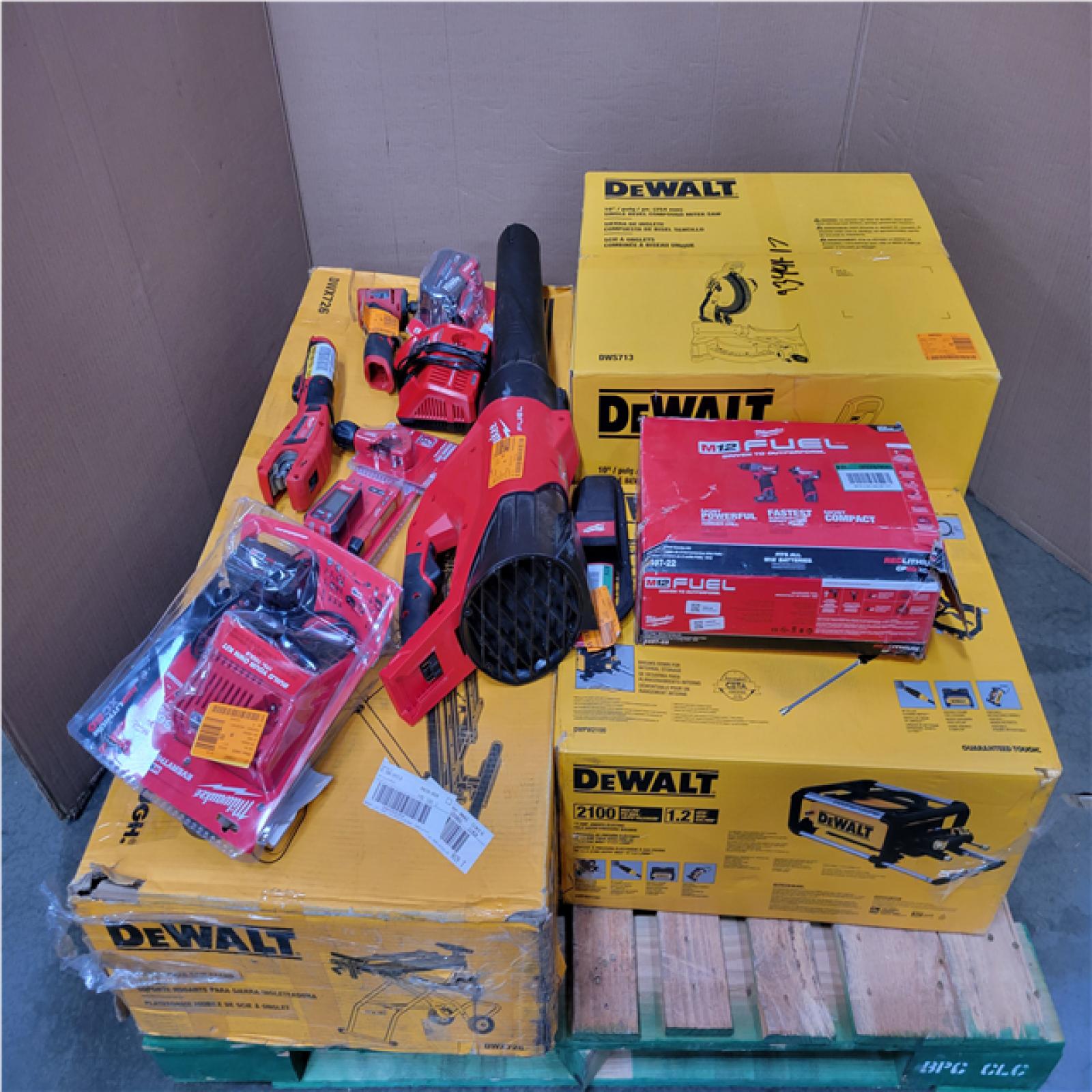 CALIFORNIA AS-IS TOOL PALLET
