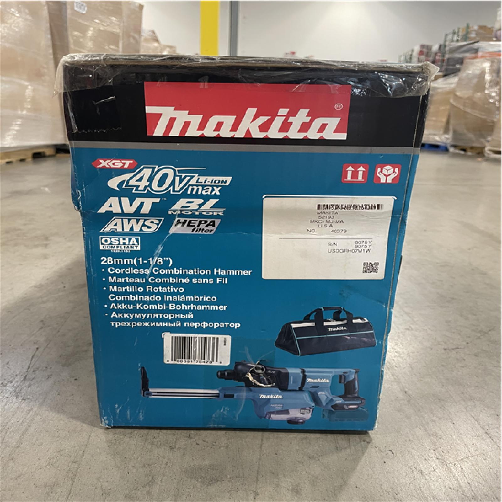 AS-IS MAKITA 28mm Cordless Combination Hammer