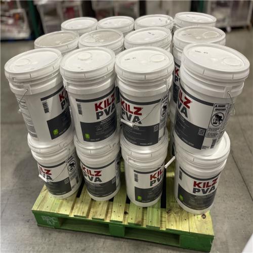 DALLAS LOCATION-NEW! KILZ PVA 5 Gal. White Interior Drywall Primer PALLET (24 UNITS)