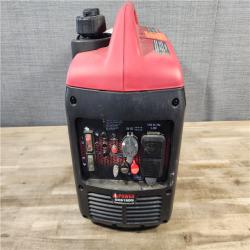 HOUSTON LOCATION - AS-IS 1500-Watt Recoil Start Gasoline Powered Ultra-Light Inverter Generator with 60cc OHV Engine and CO Sensor Shutdown
