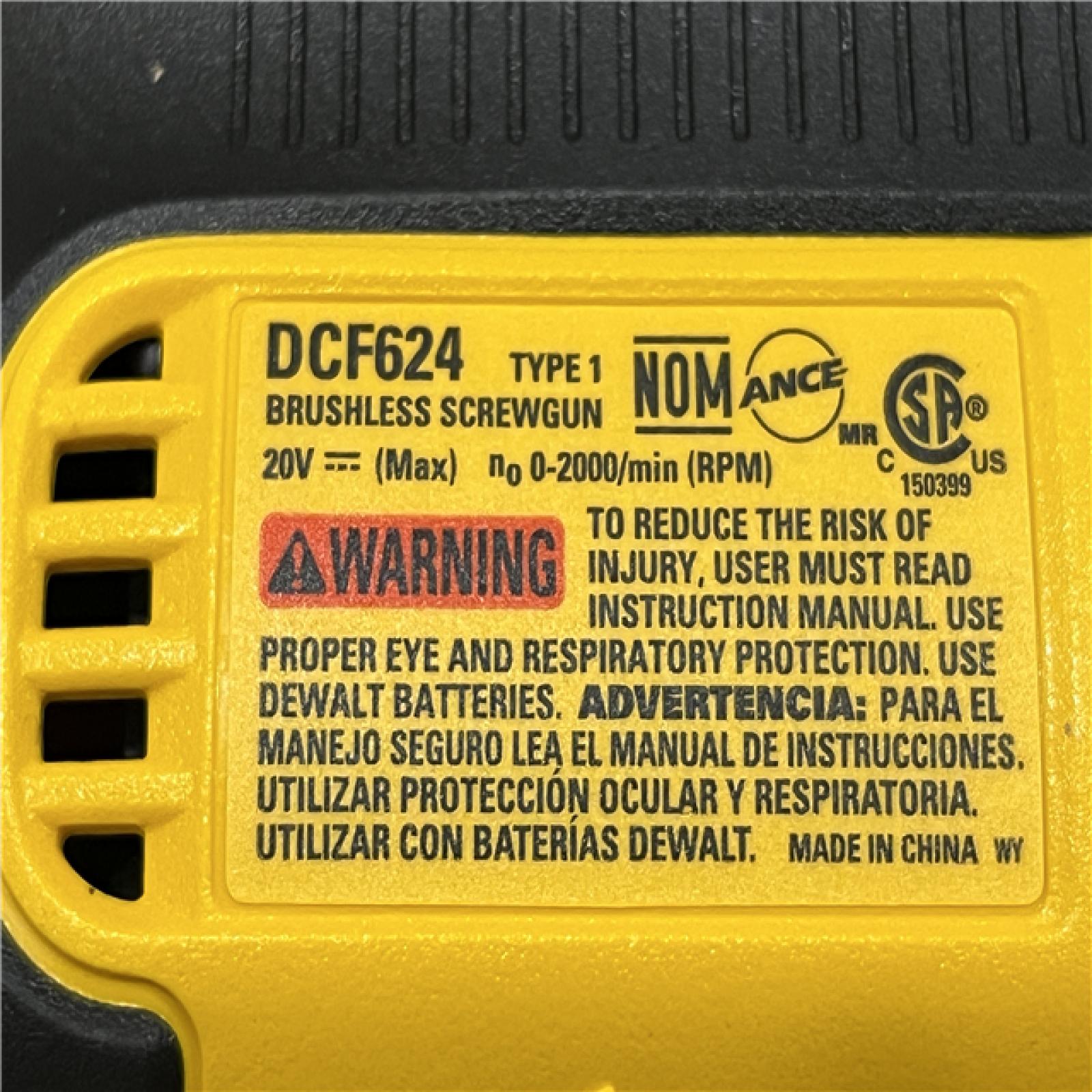 AS-IS DEWALT 20V MAX XR Cordless Brushless Drywall Screw Gun Threaded Clutch Housing (Tool Only)