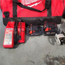 HOUSTON LOCATION - AS-IS AS-IS Milwaukee M18 18-Volt Lithium-Ion Brushless Cordless Combo Kit (4-Tool) with 2-Batteries, 1-Charger and Tool Bag