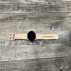 AS-IS Samsung Galaxy Watch4 40mm Bluetooth and WiFi Smart Watch, Pink Gold