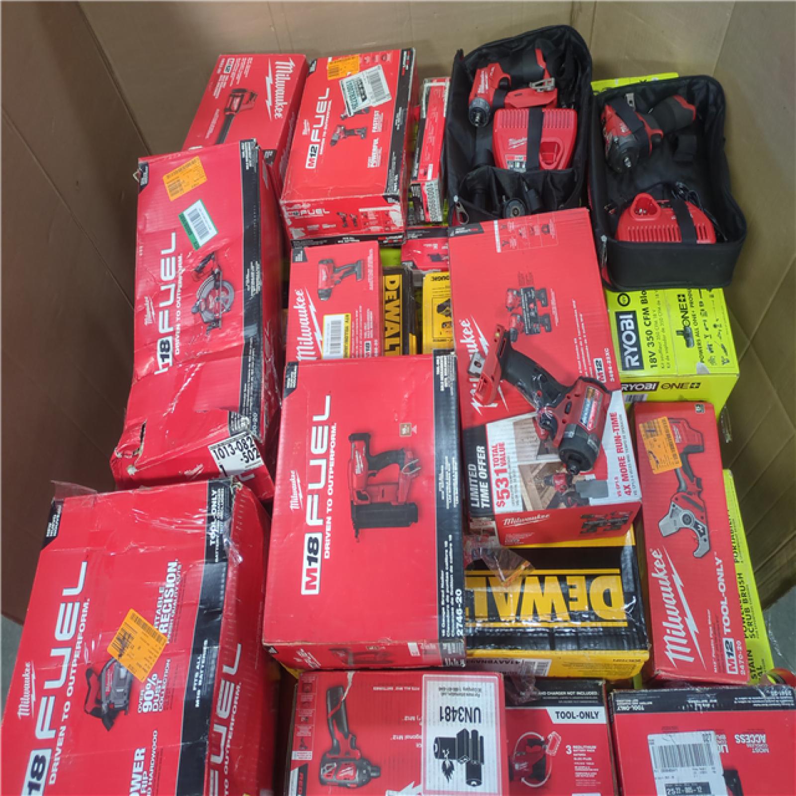 CALIFORNIA AS-IS TOOL PALLET