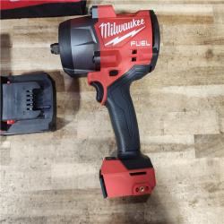 HOUSTON LOCATION - AS - IS Milwaukee FUEL 18V Lithium-Ion Brushless Cordless 1/2 in. Impact Wrench w/ BAG KIT