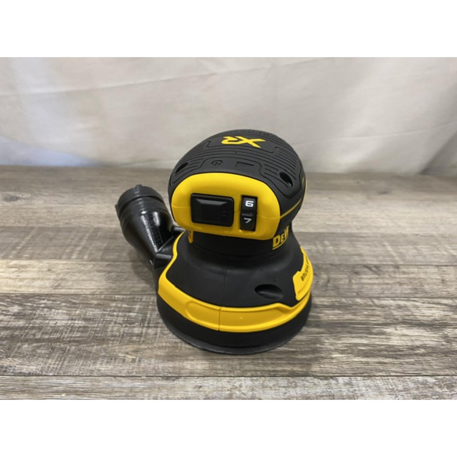 AS-IS DEWALT 20V MAX XR Cordless Brushless 5 in. Random Orbital Sander (Tool Only)