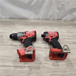 AS-IS MILWAUKEE FUEL 18V Cordless Hammer Drill and Impact Driver Combo Kit