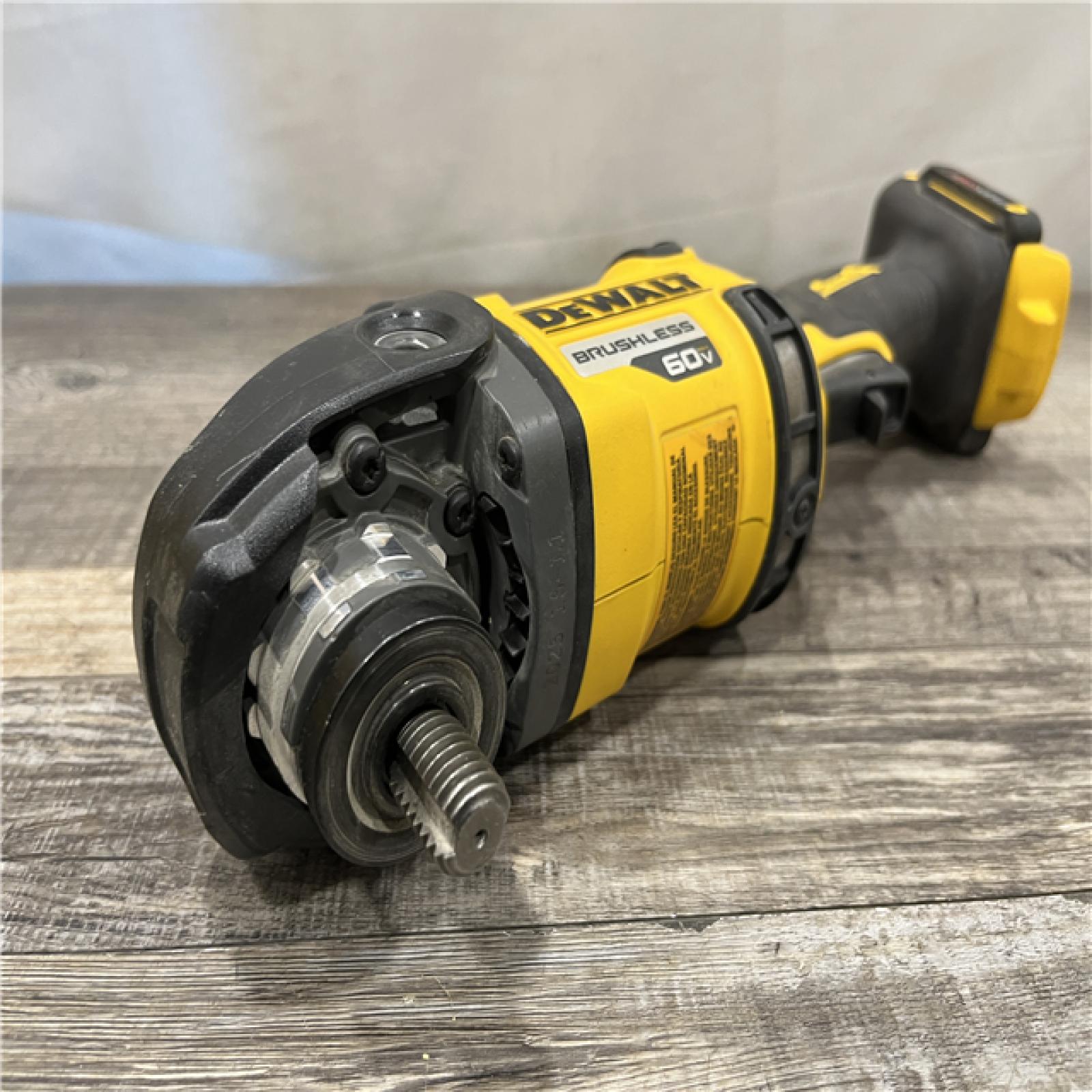 AS-IS DEWALT FLEXVOLT 60V Cordless 7 in. Angle Grinder (Tool-Only)