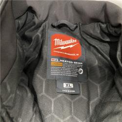 AS-IS Milwaukee Men's X-Large 12V Lithium-Ion Cordless TOUGHSHELL Black Heated Jacket (Jacket Only)