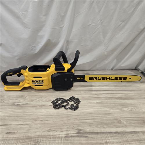 AS-IS DEWALT DCCS672B FLEXVOLT 60V MAX Cordless 18 Chainsaw (Tool Only)