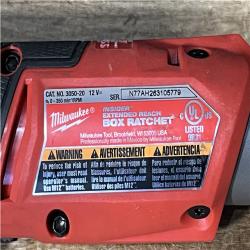 Houston Location AS-IS Milwaukee FUEL Extended reach ratchet