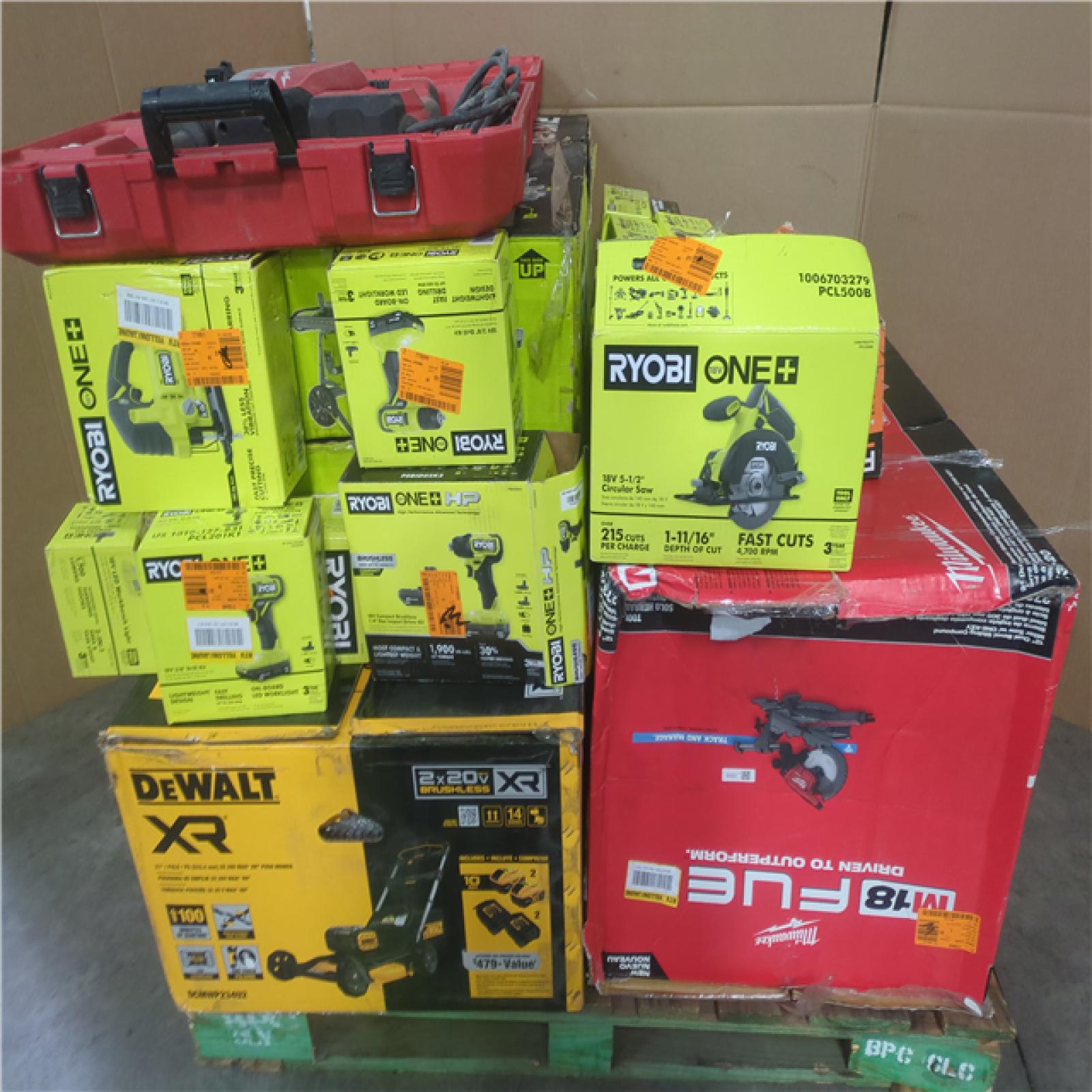 CALIFORNIA AS-IS TOOL PALLET