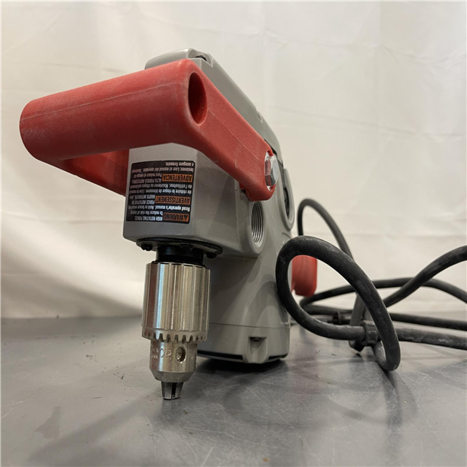 AS-IS - Milwaukee 7.5 Amp 1/2 in. Hole Hawg Heavy-Duty Corded Drill