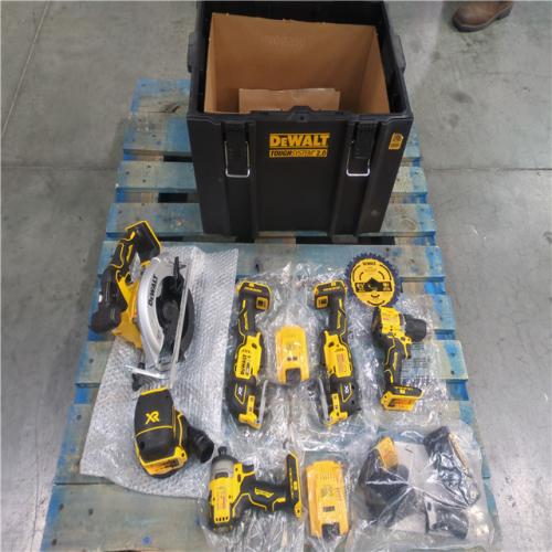 CALIFORNIA AS-IS DEWALT 20v 6 TOOL COMBO KIT