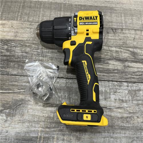 AS-IS DEWALT ATOMIC 20-Volt MAX Brushless Cordless 1/2 in. Hammer Drill (Tool-Only)