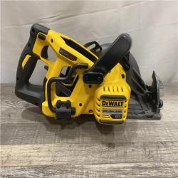 AS-IS DEWALT FLEXVOLT 60V MAX Cordless Brushless 7-1/4 in. Wormdrive Style Circular Saw (Tool Only)