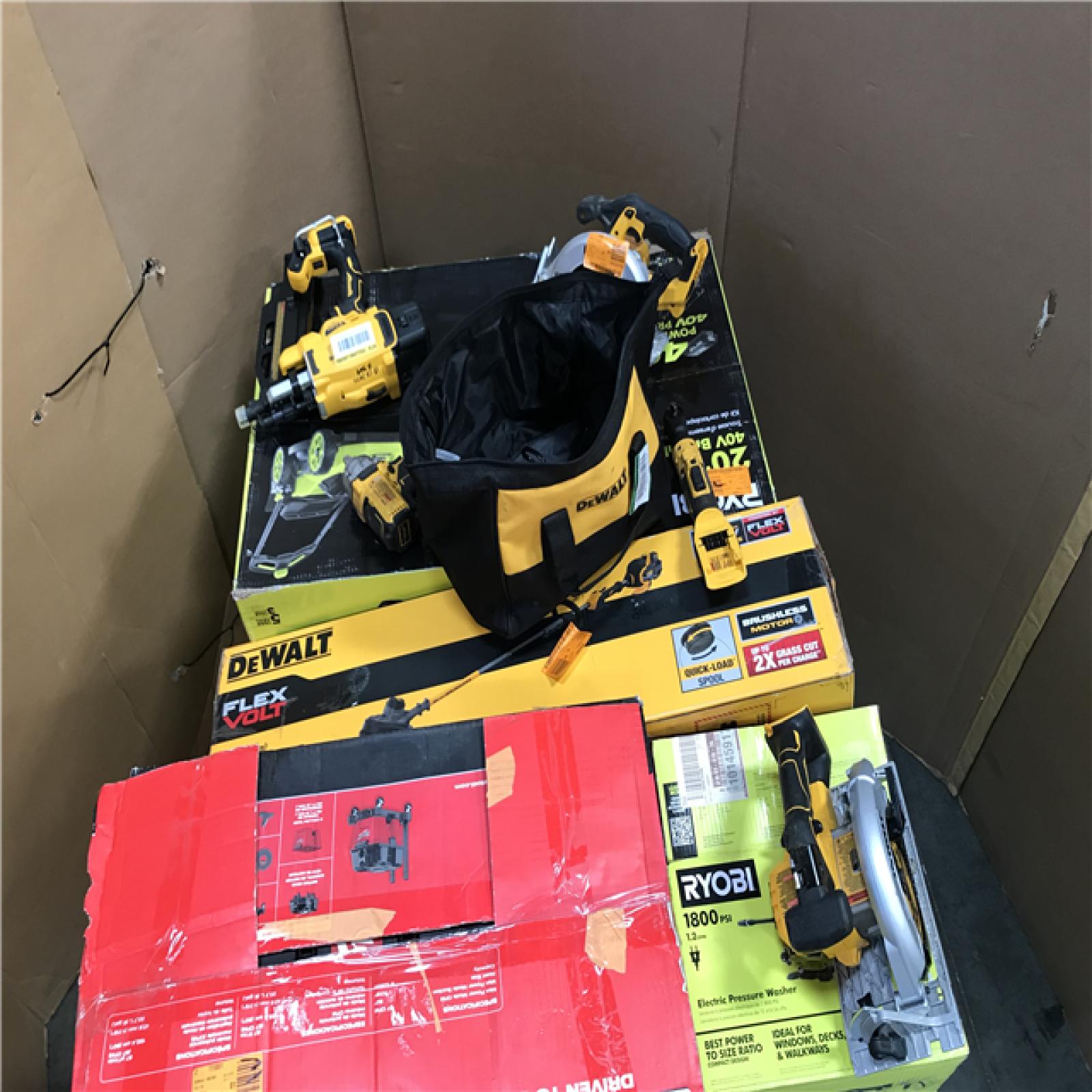 CALIFORNIA AS-IS TOOL PALLET