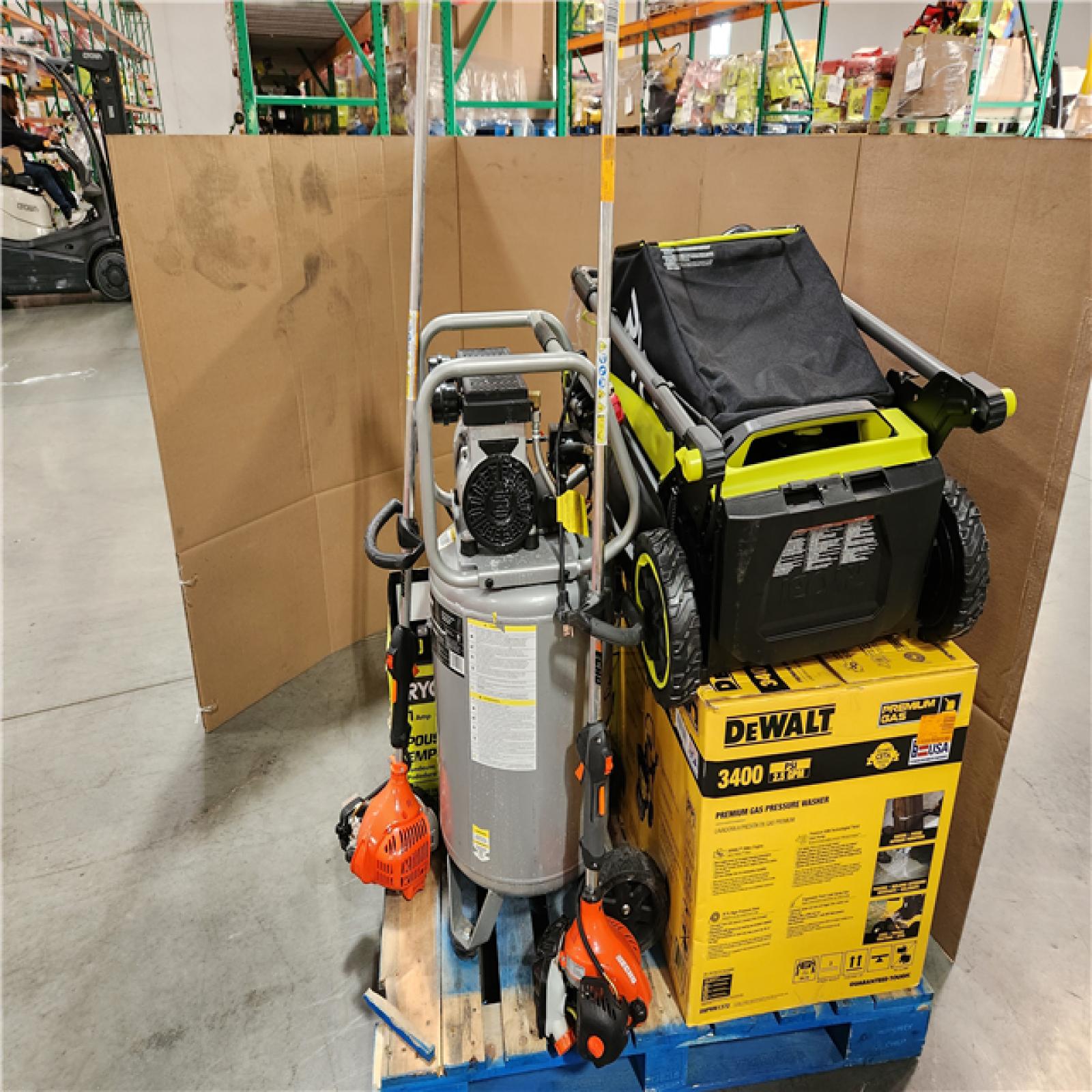 CALIFORNIA AS-IS OUTDOOR POWER EQUIPMENT
