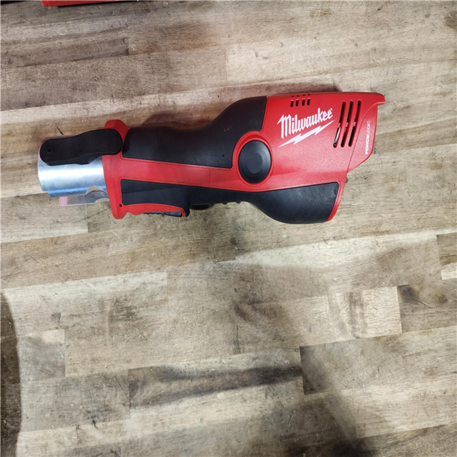 HOUSTON LOCATION - AS-IS M12 12-Volt Lithium-Ion Force Logic Cordless Press Tool Kit (3 Jaws Included) with Two 1.5 Ah Battery and Hard Case