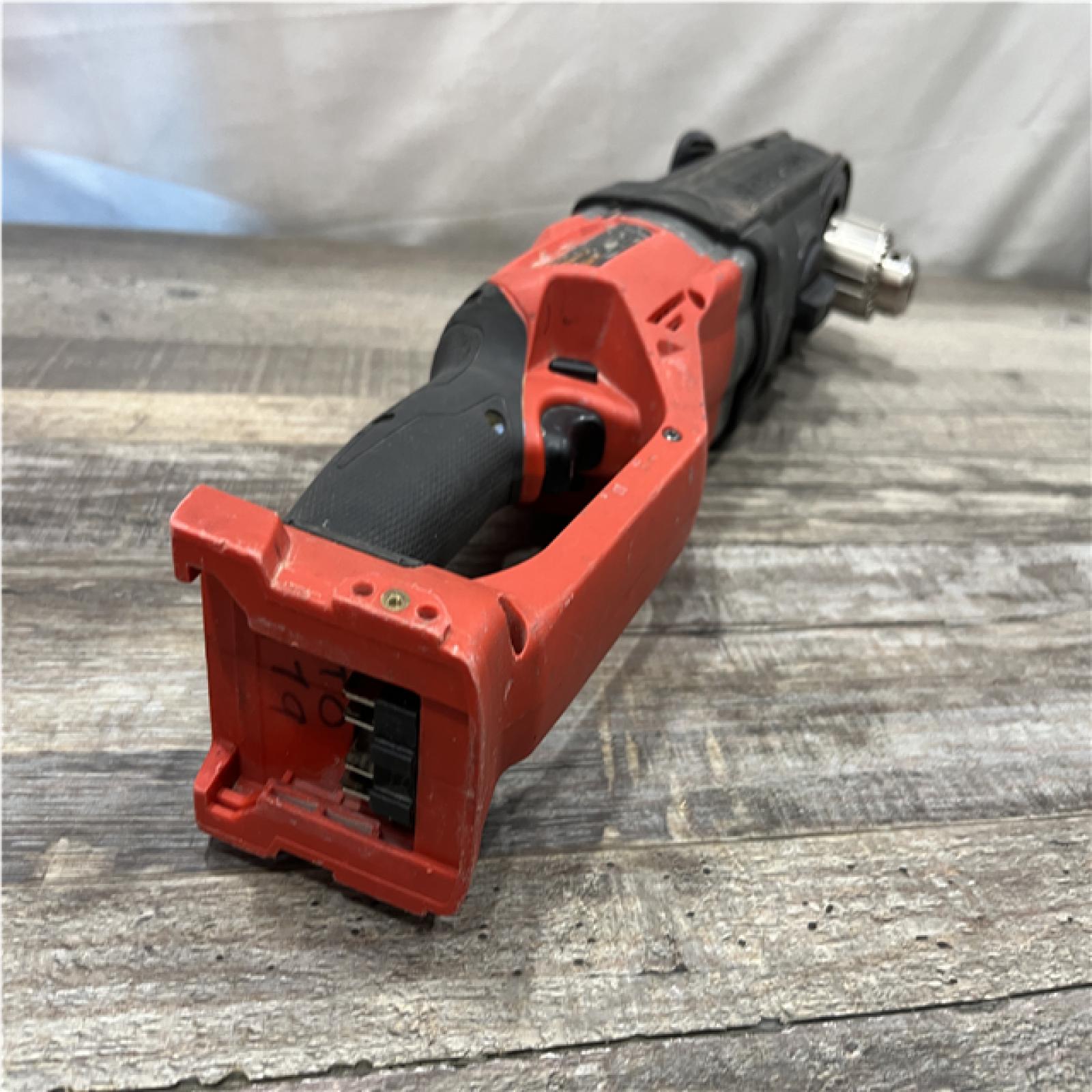 AS-IS Milwaukee FUEL 18V Lithium-Ion Brushless Cordless GEN 2 SUPER HAWG 1/2 in. Right Angle Drill (Tool-Only)