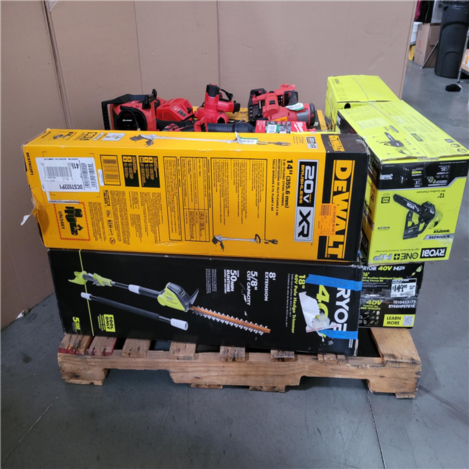 CALIFORNIA AS-IS TOOL PALLET