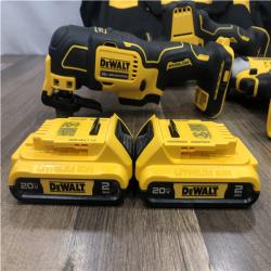 AS-IS DEWALT ATOMIC 20-Volt Lithium-Ion Cordless Brushless (4-Tool) Combo Kit