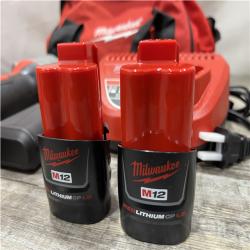 AS-IS Milwaukee 12-Volt Lithium-Ion Cordless Rivet Tool Kit