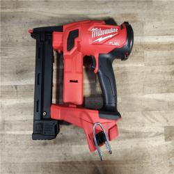 HOUSTON LOCATION - AS-IS (APPEARS LIKE NEW) MILWAUKEE FUEL 18-Volt Lithium-Ion Brushless Cordless 18-Gauge 1/4 in. Narrow Crown Stapler (Tool-Only)