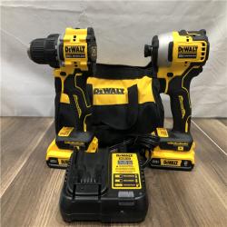 AS-IS DEWALT ATOMIC 20-Volt MAX Lithium-Ion Cordless Combo Kit
