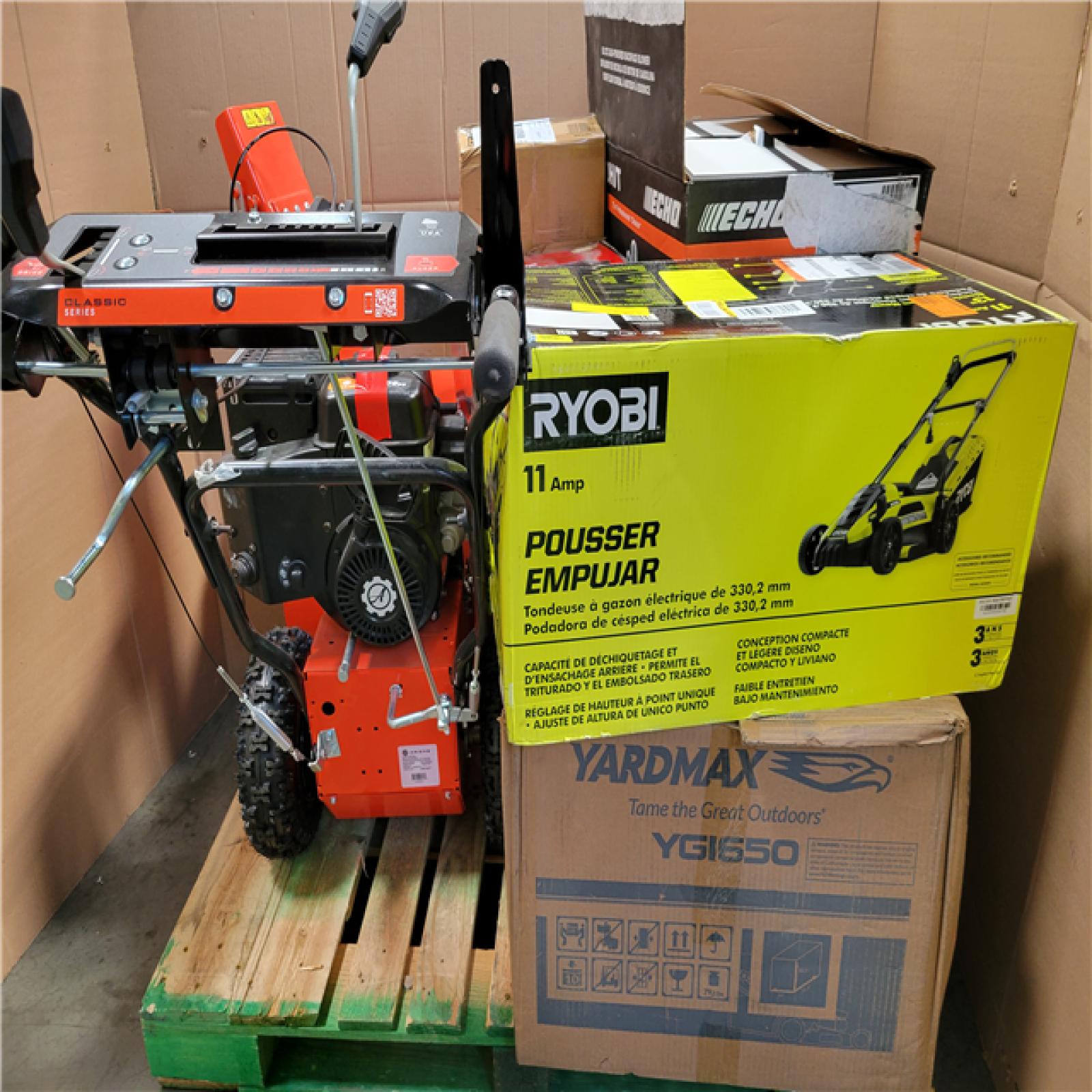 CALIFORNIA AS-IS OUTDOOR POWER EQUIPMENT