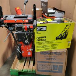 CALIFORNIA AS-IS OUTDOOR POWER EQUIPMENT