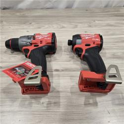 LIKE NEW! - MILWAUKEE FUEL 18V Cordless Hammer Drill and Impact Driver Combo Kit