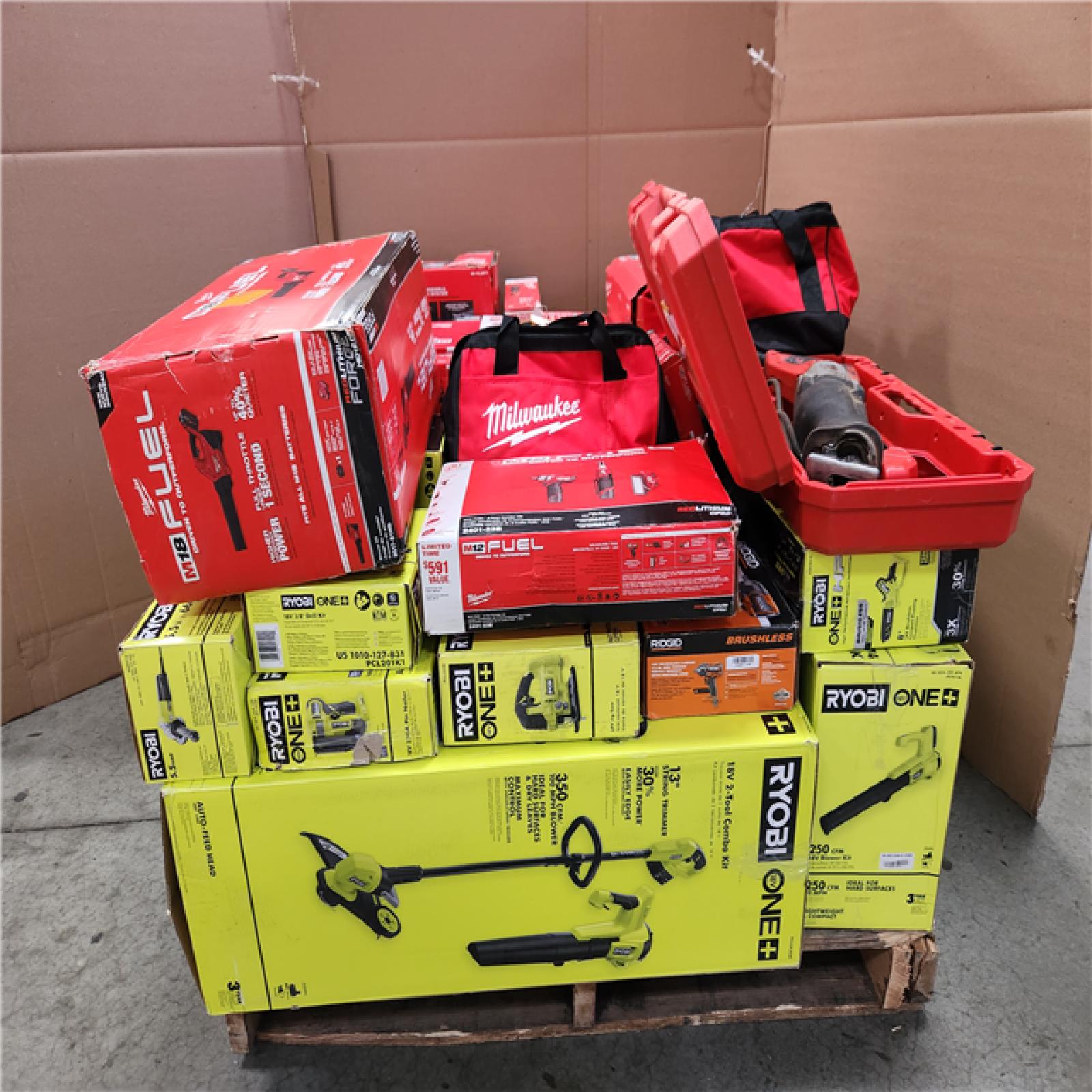 CALIFORNIA AS-IS TOOL PALLET