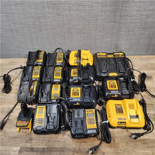 HOUSTON LOCATION - AS-IS DEWALT BATTERY CHARGER PACK QTY - 15