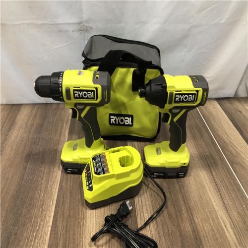 AS-IS RYOBI ONE+ 18V Cordless 2-Tool Combo Kit