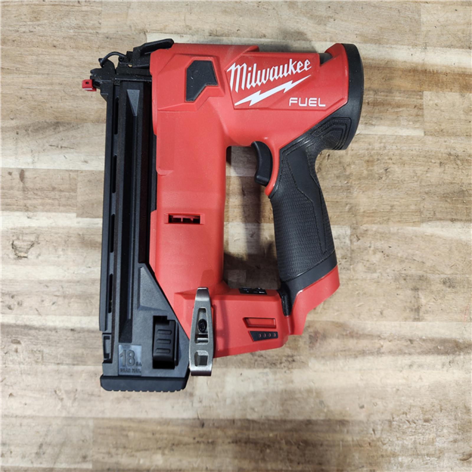 HOUSTON LOCATION - AS-IS Milwaukee FUEL 12-Volt Lithium-Ion Brushless Cordless 18-Gauge 1-1/2 in. Compact Brad Nailer (Tool Only)