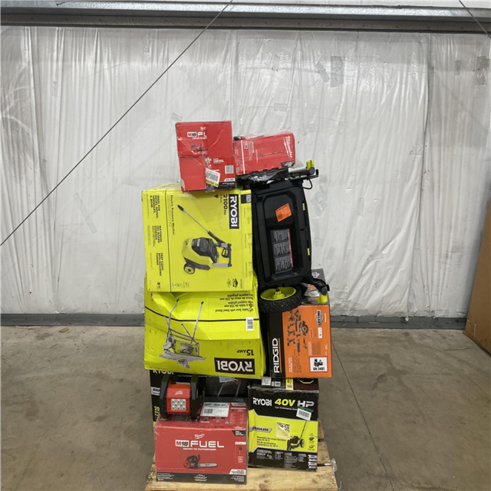Houston Location - AS-IS Tool Pallet